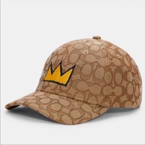 COACH Khaki X Jean-Michel Basquiat Signature Hat